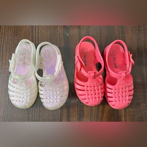 Cat & Jack | Set of 2 Jelly Sandals | 7